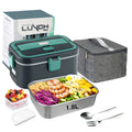 Electric Camping Lunch Box – 1.8L Self-Heating Food Warmer
