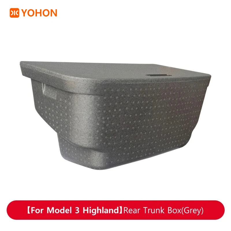 Tesla Model Y & Model 3 Boot Organiser – Insulated Camping Storage Bin