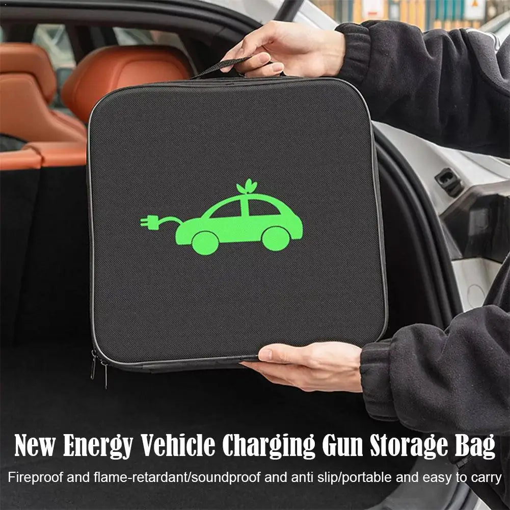 EV Charging Cable Organiser Bag – Portable Boot Storage Case