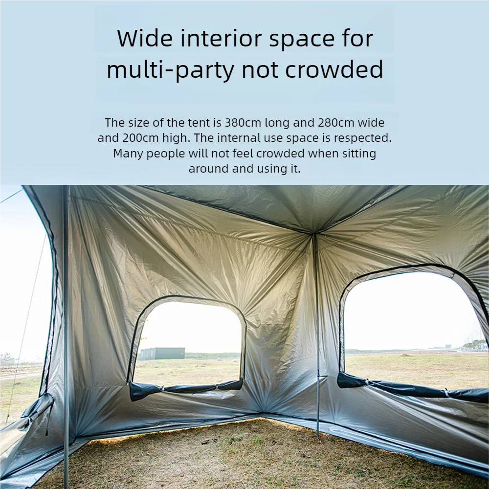 Universal SUV Camping Tent with Awning