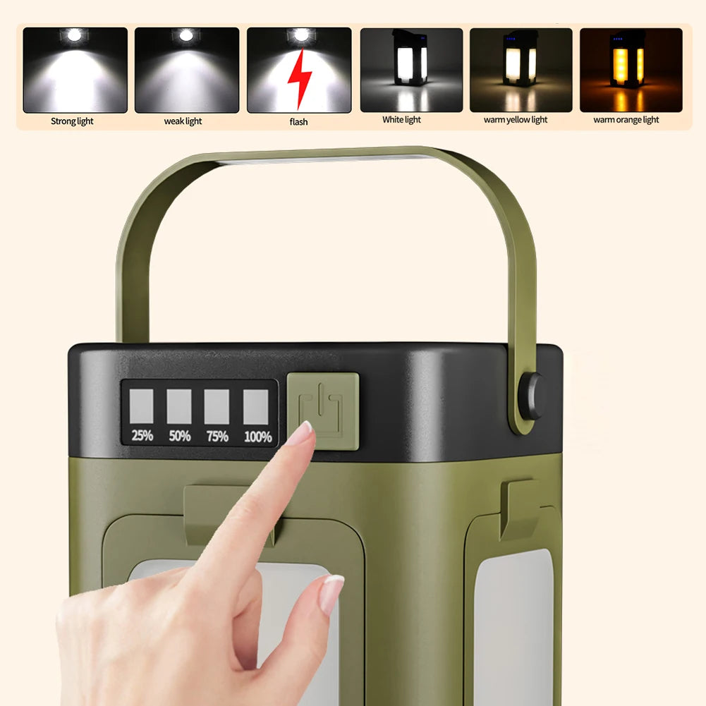 Foldable Camping Lantern & Power Bank