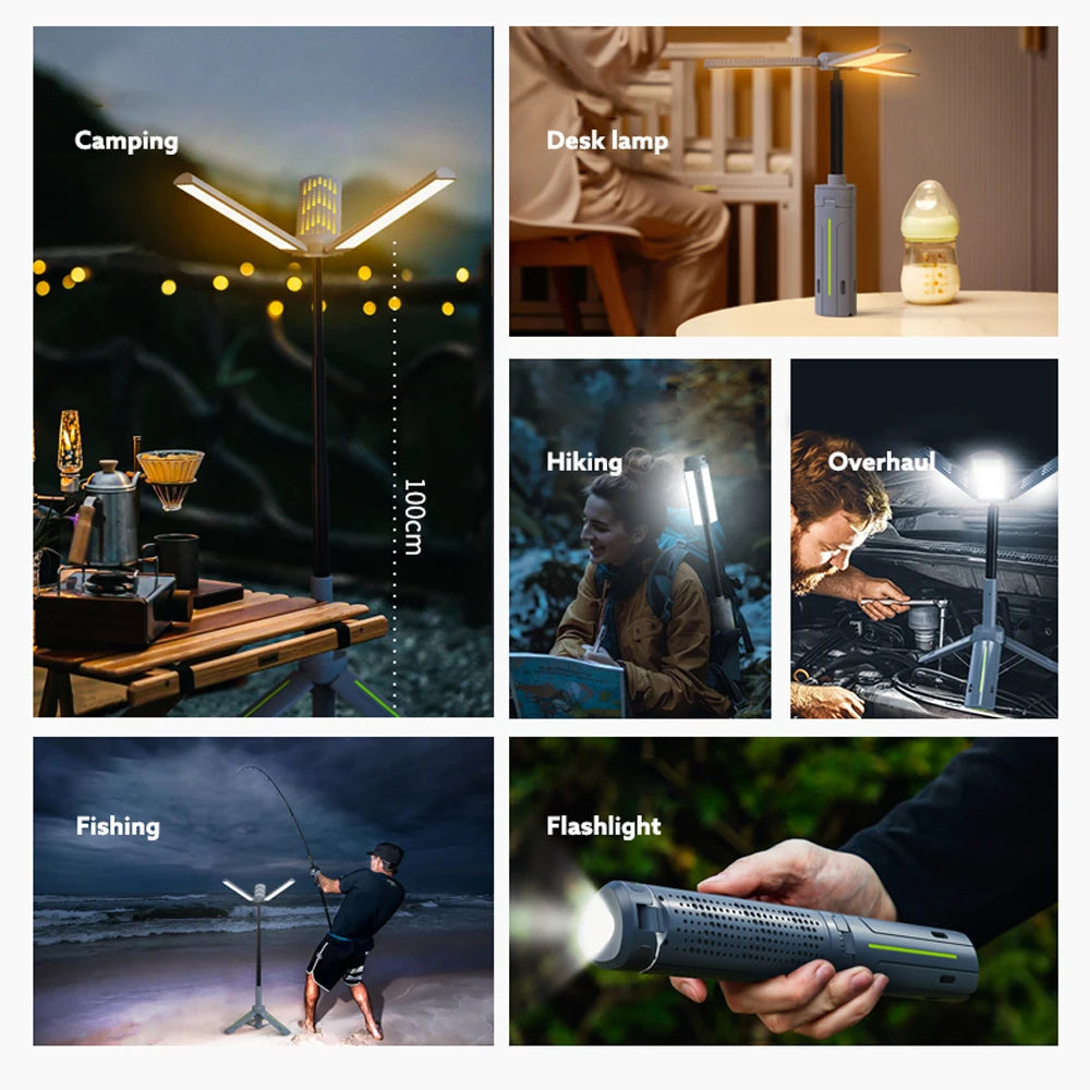 Rechargeable Telescopic Camping Lantern