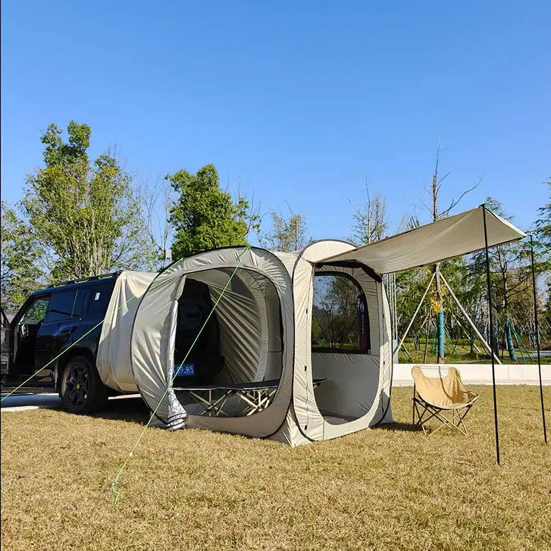 Pop-Up SUV Camping Tent with Air Conditioning