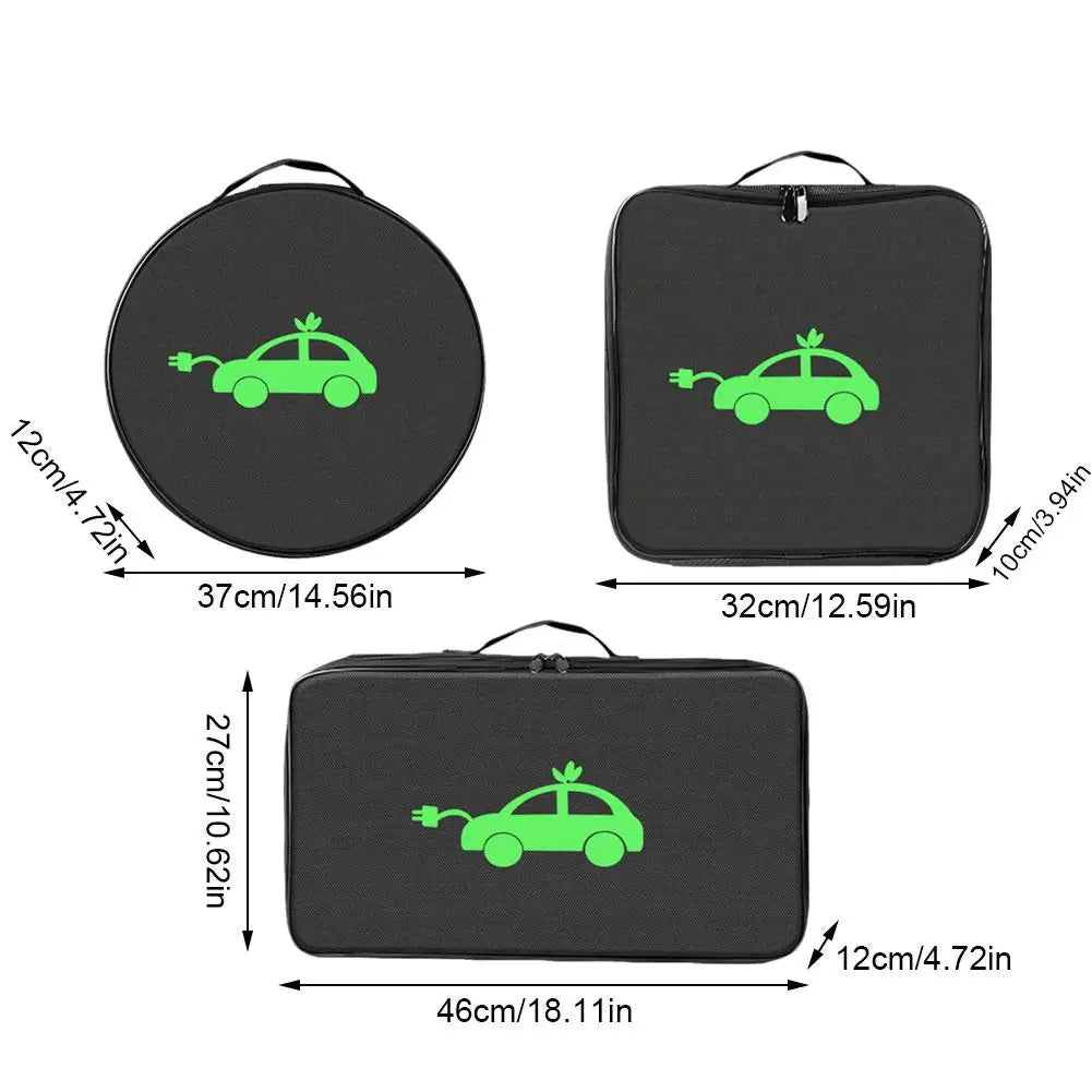 EV Charging Cable Organiser Bag – Portable Boot Storage Case