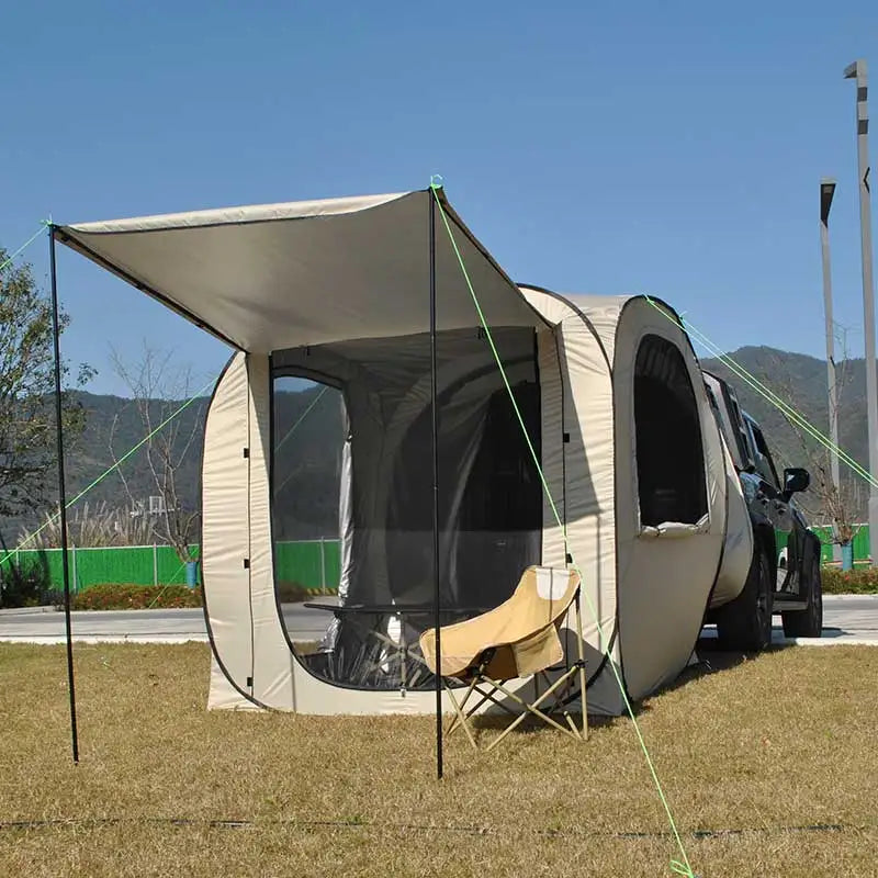 Pop-Up SUV Camping Tent with Air Conditioning