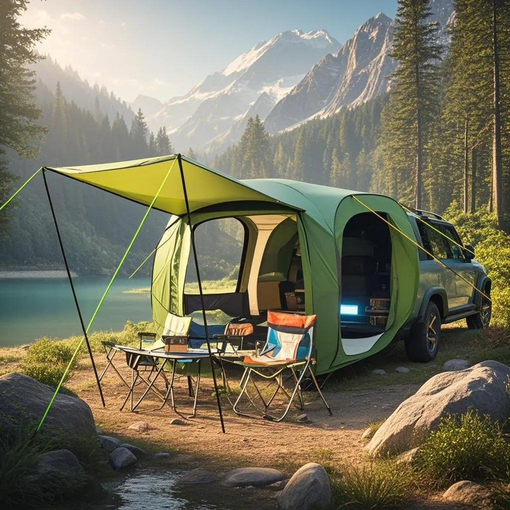 Pop-Up SUV Rear Camping Tent
