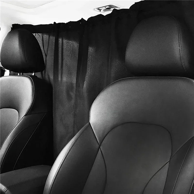 Universal Car Privacy Curtain Set – Blackout Divider Curtains