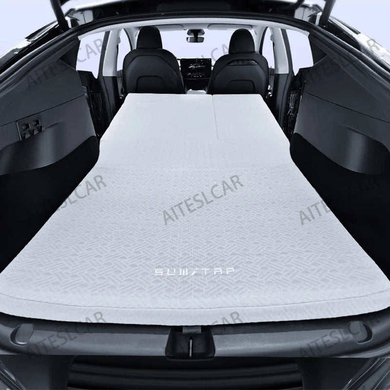 Camping Mattress For New Tesla Model Y Juniper 2021-2025 Memory Sponge Mattress Car Travel Bed Portable In Car Outdoor Camping