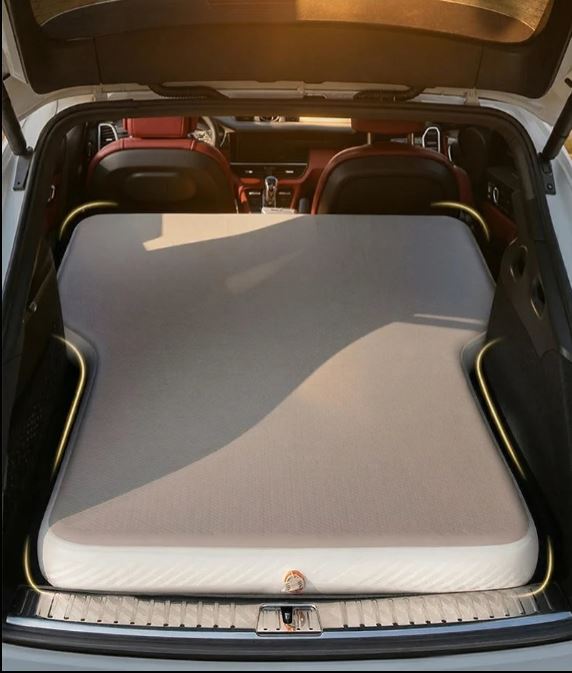 Universal SUV Inflatable Camping Mattress – Foldable Car Travel Bed