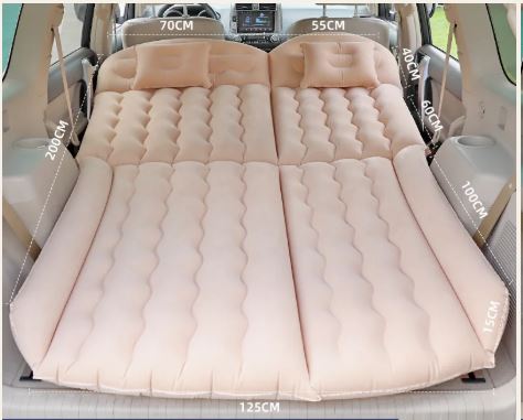 SUV Inflatable Rear Seat Mattress – Portable Car Travel Bed