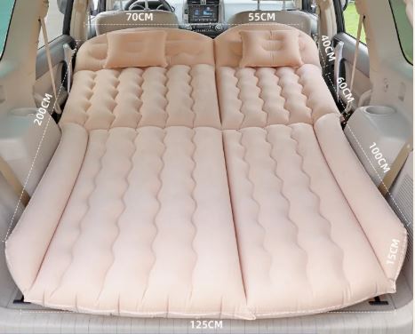 SUV Inflatable Rear Seat Mattress – Portable Car Travel Bed