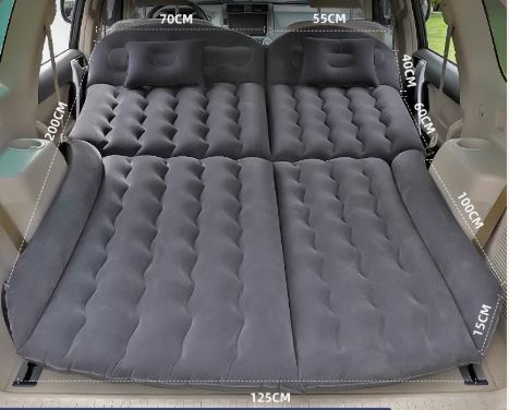 SUV Inflatable Rear Seat Mattress – Portable Car Travel Bed