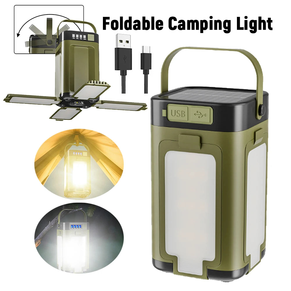 Foldable Camping Lantern & Power Bank