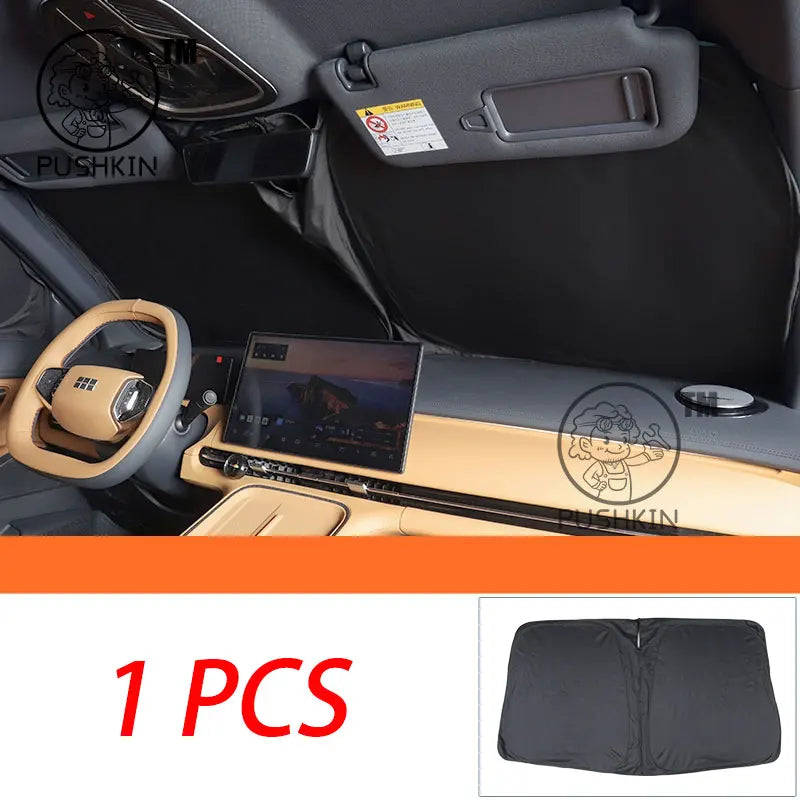 Geely EX5 / Galaxy Starship 7 Full Car Sunshade Set – Privacy & UV Protection