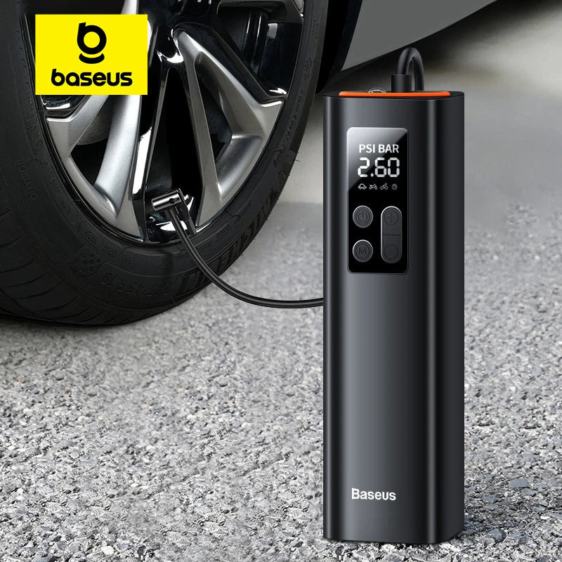 Mini Car Air Compressor – 150 PSI Digital Tyre Inflator
