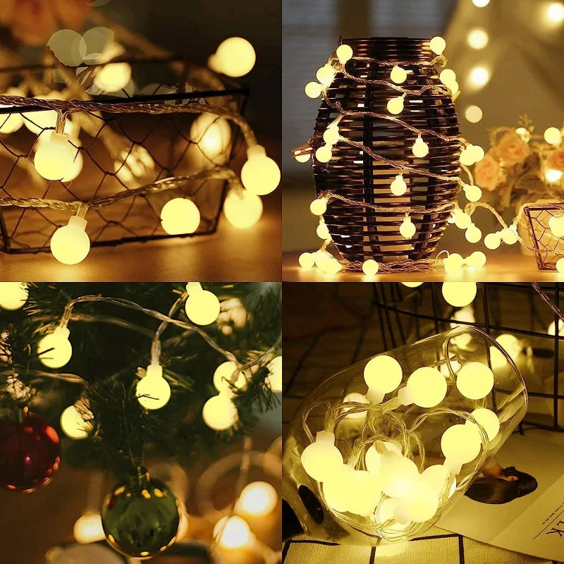 10m Camping Fairy Lights – USB & Battery-Powered String Lights