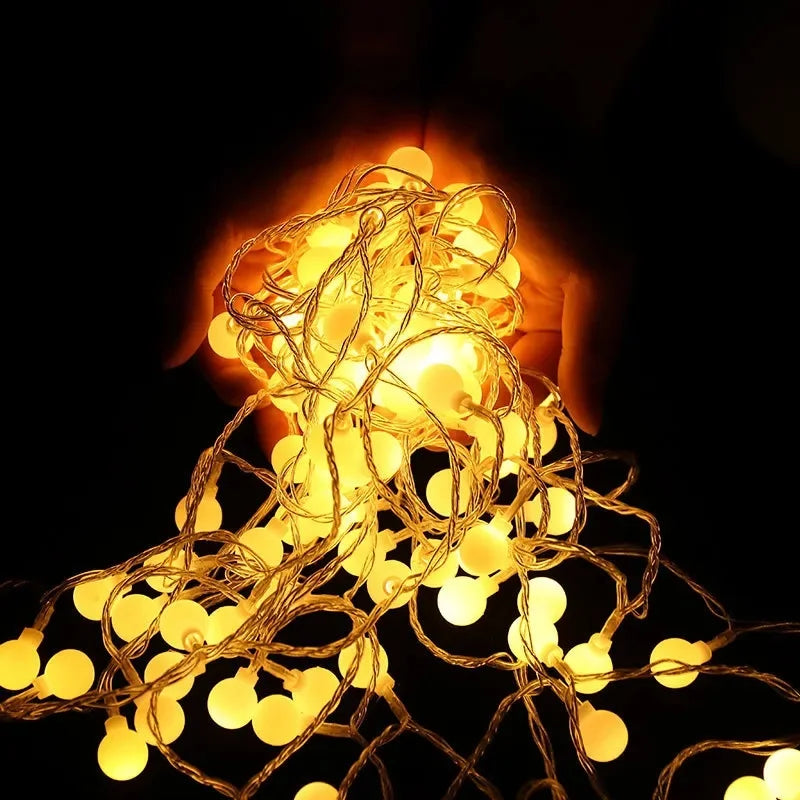 10m Camping Fairy Lights – USB & Battery-Powered String Lights