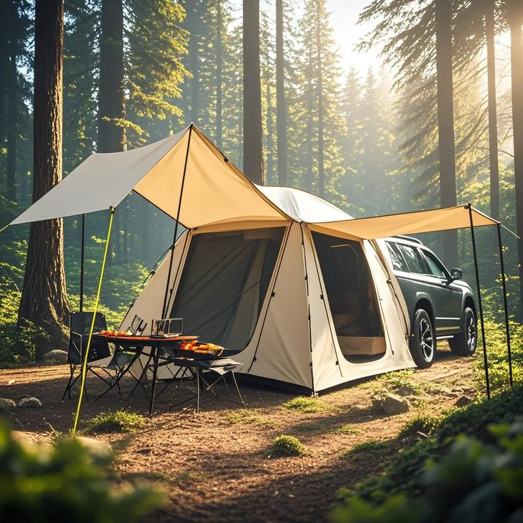 SUV Tailgate Camping Tent – 6 Person Shelter