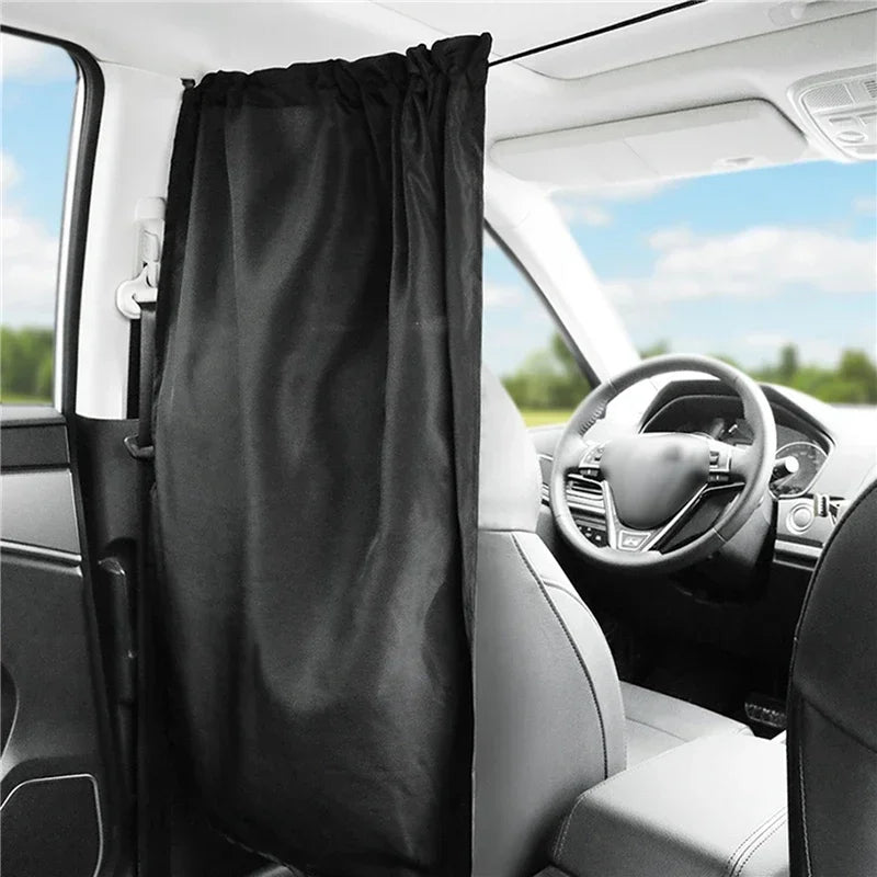 Universal Car Privacy Curtain Set – Blackout Divider Curtains