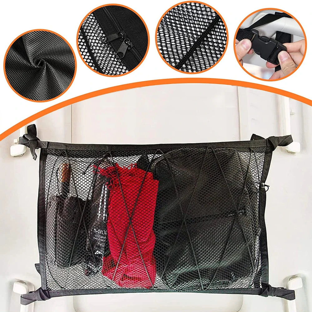 Car Roof Cargo Net Storage Organiser
