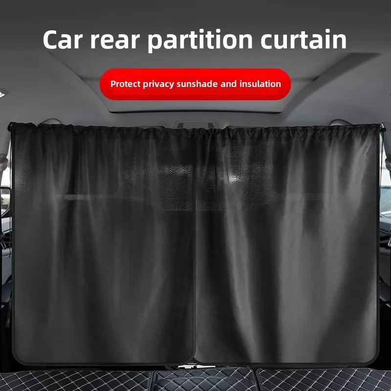 Universal Car Privacy Curtain Set – Blackout Divider Curtains
