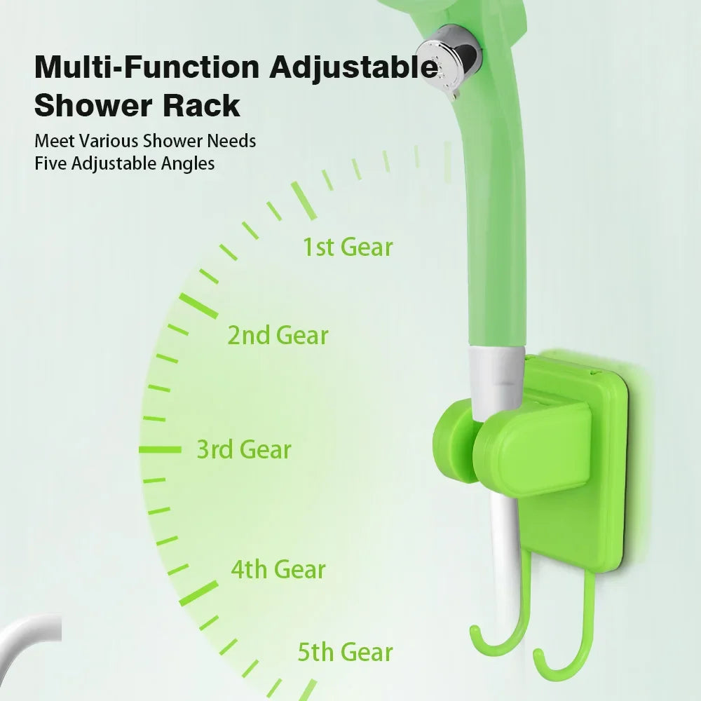 Portable Camping Shower Kit – 6000mAh USB Rechargeable