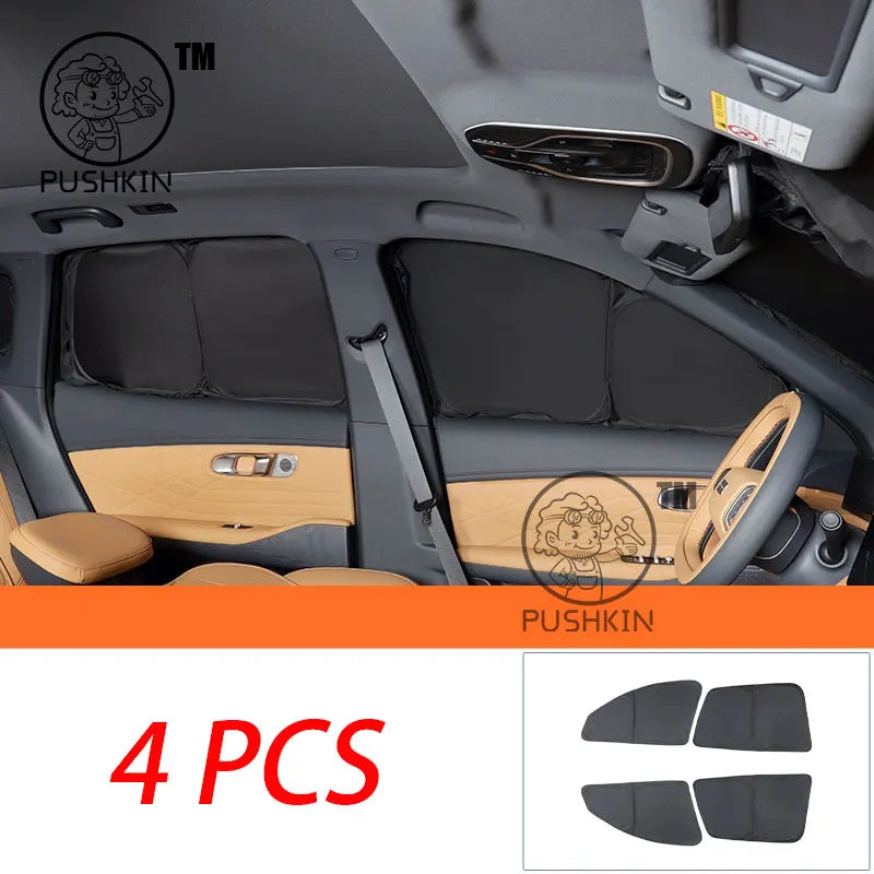 Geely EX5 / Galaxy Starship 7 Full Car Sunshade Set – Privacy & UV Protection